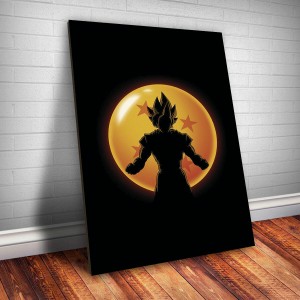 Placa Decorativa Dragon Ball Goku 03